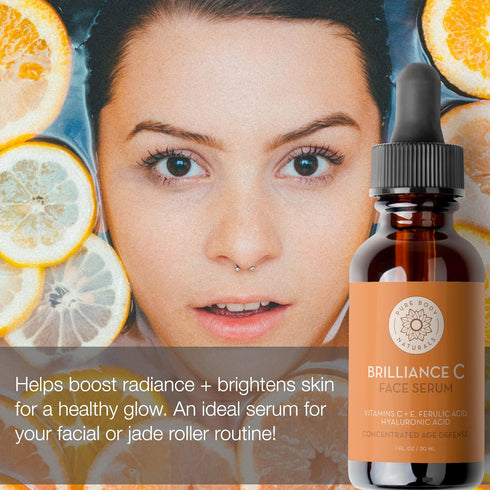 Pure Body Naturals Facial Serum - Hyaluronic Acid Serum, Retinol Serum, Vitamin C Serum, and Vitamin B3 (Niacinamide) Serum - A Perfect Serum Gift...