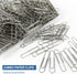 Jumbo Paper Clips, 240pcs 2 Inch Large Silver Paper Clip, Big PaperClips for Paperwork Office School and Personal Use...