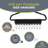 Hat Rack for Baseball Caps, Hanging Hat Organizer Display Holder, Hanger Hat Holder for Closet, Ball Cap Hat Storage Ideas (2-Pack)...