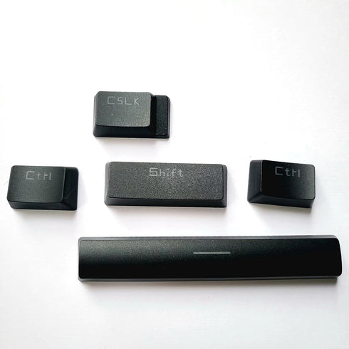 Backlit Spacebar Ctrl Shift Caps Lock Keycaps for Logitech G610 G Pro X Keycaps Mechanical Keyboard...