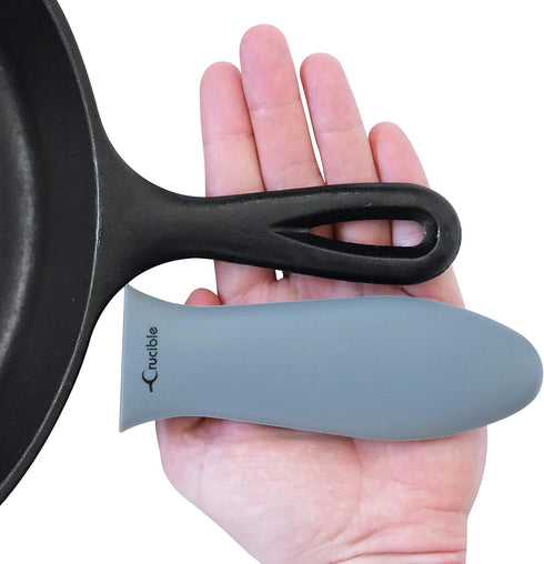 Silicone Hot Handle Holders (Large, Grey)...