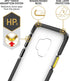 Pelican Ambassador Phone Case for Samsung Galaxy S9 (Clear/Black)...