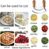 4.9 Inch Mezzaluna Knife - Sharp Double Blade Chopping Knife Pizza Cutter Rocker Knife Mezzaluna Salad Chopper Mincing Knife Stainless Steel Fruit...