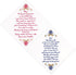 W&F GIFT Embroidered Wedding Handkerchief - Mom, Dad, New Mom, New Dad & Grandma...