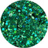 TORC 4 OZ Emerald Green Holographic Glitter 4 Ounce Mix Chunky Glitter Bulk for Resin Craft Cosmetic Art Festival Decoration St. Patrick's Day Dec...