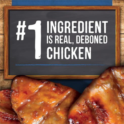 Merrick Soft Dog Treats, Slow Cooked BBQ Chicken Dog Treats, Memphis Style Glazed Tenders, Chicken Dog Chews - 10 oz. Pouch...