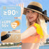 Beach Hats for Women, Wide Brim Sun Straw Hat for Women, Sun Hat UPF 50+ UV Protection...