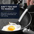 Home Hero Silicone Spatula Set with Ergonomic Handles - Stainless Steel High Heat Resistant Solid & Slotted Turner, BPA Free Non Stick Kitchen Ute...