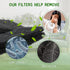 4 Pack Carbon Filters Compatible with Model 4, Cat Litter Box Filters Replacement to Absorb Odors Control Damp from Pets and Keep Home Fresh...