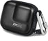 FitStill Black PU Mini Carrying Case for Go Pro Hero 12/11/10/9/8/7/(2018)/6/5 Black,Hard Shell Travel Storage Case for DJI Osmo Action,AKASO,Camp...
