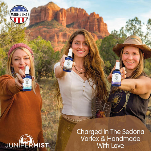 Palo Santo and Sage Smudge Spray (4 Fl Oz) - for Cleansing Negative Energy - Sage Spray Alternative to Smudge Sticks - Sustainably Made in USA wit...