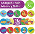 Matching Memory Game for Kids - 32pc Dinosaur Concentration Memory Matching Games for Children - Preschool Memory Games & Toddlers Ages 3-5, 3, 4,...