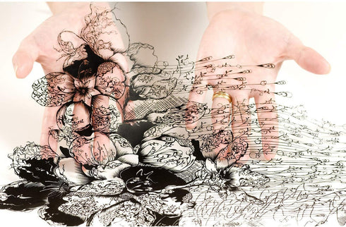 CANARY Mini Paper Art Scissors 4", Japanese Detail Scissors for Collage, Paper Cutouts, Paper Cut Art, Kirigami Paper Cutting, Made in JAPAN...