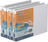QuickFit Heavy-Duty Landscape 3-Ring Binder, Round Ring, 8 1/2 Inches by 11 Inches, 2 Inch, White...