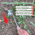 Weeding Artifact Uprooting Weeding Tool, Weeding Tool Garden Hand Weeder Tool, Manganese Steel Forged Weed Puller 4 Teethes Dual Purpose Weeder, M...