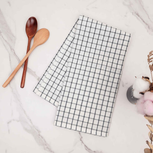 Kitchen Tea Towels for Baking Sourdough| Flour Sack Towels| Cotton Decorative Kitchen Towels| Flour Sack Dish Towels for Kitchen|100% Cotton Black...