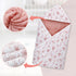 Miracle Baby Car Seat Blanket, Car Seat Covers for Babies Universal Winter Carseat Swaddle Blanket for Baby Pram Buggy, 35"x35" (Line Plant)...