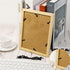 100 Pcs Frame Picture Turn Button Fasteners Set Picture Frame Backing Clips Black Hardware Backing Clips with Screws for Hanging Pictures, Photos...