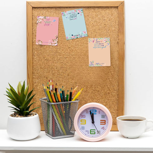 12 Pcs Cute Sticky Notes Biblical Sticky Notes 3 x 4 Inch Religious Sticky Note Pads Inspirational Sticky Notes Self Stick Note Pads for Reminders...