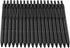Fengtaiyuan ZYZOilyB07US, 18 Count, 0.7mm, Black Ink Ballpoint Pen, Matte Texture Pen Barrel, Smooth Writing, Slip-Resistant Comfort Grip (Black-Z...