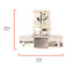 THE CIMPLE CO - BNC T Adapter - T-Shaped Coax Splitter - 1 Male Port to 2 Female Ports, Coaxial Cable Extension - 4 Pack...