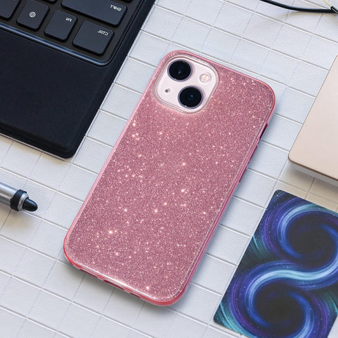 MATEPROX Compatible with iPhone 13 mini case,iPhone 12 Mini Cases Bling Sparkle Cute Girls Women Protective Case(Pink)...