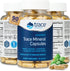 "Trace Minerals | ConcenTrace Capsules |Daily Magnesium and Potassium Supplement | Certified Vegan, Non-GMO, Gluten-free | Tasteless | 90 Capsules...