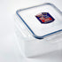 LocknLock Easy Essentials Food Storage lids/Airtight containers, BPA Free, 6-Piece, Clear...