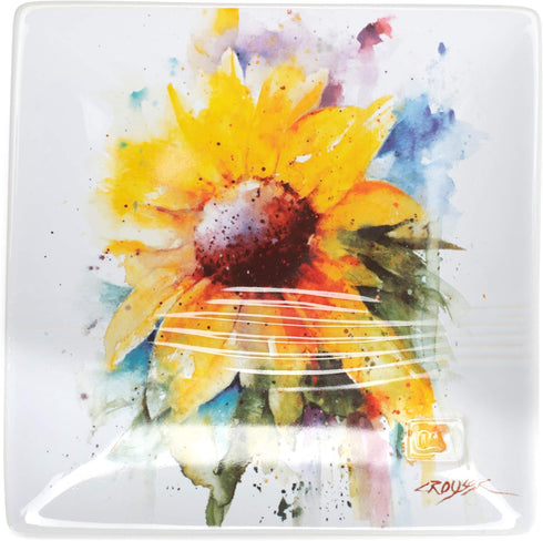 Demdaco 3005050988 Sunflower Snack Plate, Multicolored...
