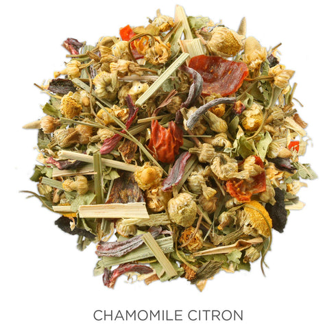 Tea Forte Chamomile Citron Premium Organic Loose Leaf Caffeine-Free Herbal Tea Blend Canister, Makes 35-50 Cups...