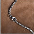 Punk Stainless Steel Razor Blade Pendant Necklace...