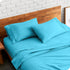 Bare Home Microfiber Pillow Cases - King Size Set of 2 - Cooling Pillowcases - Double Brushed - Aqua Pillowcases 2 Pack - Easy Care (King Pillowca...