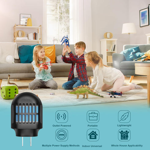 Mosquito Repeller,Mosquito Repellent Plug in Wall Outlet,Included Repellent Refill,DEET-Free, Highly Effective for Home, Bedroom, Office, Kitchen,...