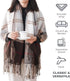 BATTILO HOME Brown Plaid Throw Blanket for Couch - Fall Plaid Blanket Buffalo Plaid Blankets - Lightweight Farmhouse Outdoor Throw Blankets for Be...