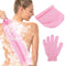 Exfoliating Shower Bath Set Gloves Back Scrubber Washcloth Wash Cloths Double Sided Microfibre Shower Body Gloves Adults and Kids for Body, Face, ...