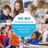Sugar Free Phosphatidylserine Supplement 100mg, Kids Brain Gummies w/ Vitamin D3 400IU, Vitamin C for Focus & Memory, Concentration, Attention, Bo...