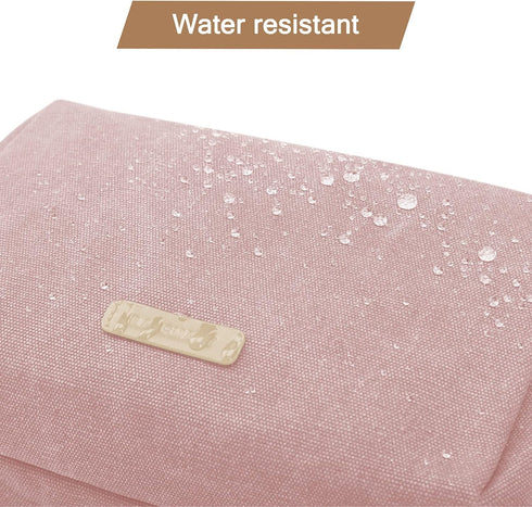 BAGSMART Toiletry Bag for Women, Cosmetic Makeup Bag Organizer, Travel Bag for Toiletries, Dopp Kit Water-resistant Shaving Bag for Accessories, P...