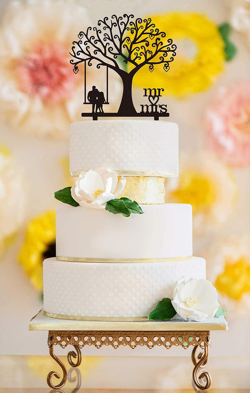 LOVENJOY Around You Romantic Wedding Cake Topper, Gift-boxed...