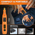 GOXAWEE Mini Cordless Rotary Tool Kit with 105pcs Accessories, USB Charging 5-Speed 18000rpm Multi-Purpose Art Craft Tool with 3.7V Li-ion Battery...