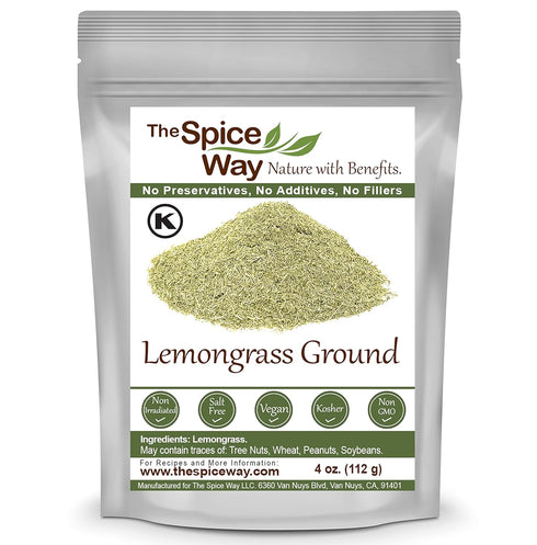 The Spice Way Lemongrass Powder - (4 oz) freshly ground dried herb. Used for cooking and tea....