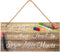 OYEFLY Teacher Appreciation Gifts,Teacher Door Hanger Set, Ruler Sign with Pencils & Erasers (brown)...
