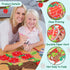 Apple Tree 1st School Bulletin Board - 81Pcs Tiny Seeds Grow Mighty Tree First Day of School Sign Cutouts, Back to School Chalkboard Decor Supplie...
