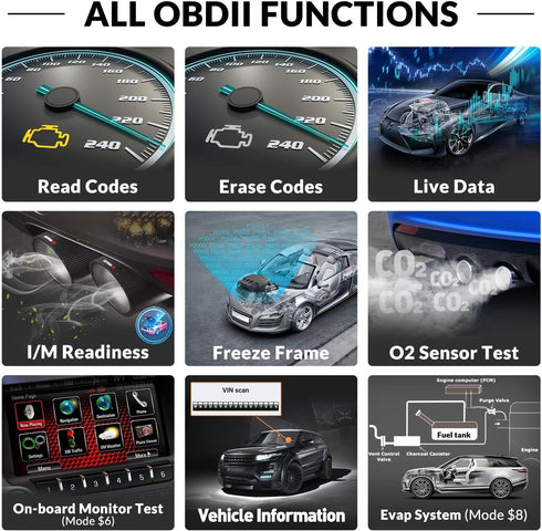 2025 Ver. EDIAG OBD2 Scanner YA-101 Auto Code Reader for Check Engine Light,O2 Sensor,EVAP Test,On-Board Monitor Test,Smog Check,OBD2 Diagnostic S...
