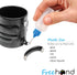 Free Hand Precision Tip Applicator Bottle 1 Oz. 4 Needle Tip Squeeze Bottles and 12 Tips for Acrylic Painting, DIY Quilling and Paper Craft...