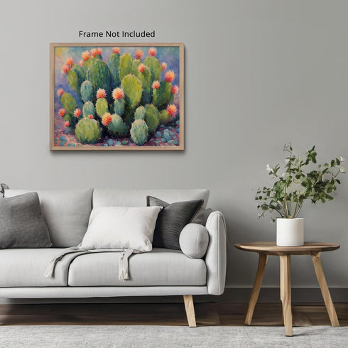 Posterizer 1 pcs-floral- plants design for nature lovers-oil painting style 6-Floral & Botanical Art-Landscape & Nature Art-Decor for Home & Offic...