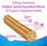 Dentalife Purina Plus Digestive Support Chicken and Pumpkin Flavor Large Dog Dental Chews - 6 ct. Pouch...