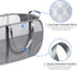 Tear Proof Pop Up Laundry Hampers, with Strong Handles Laundry Hamper, Easy to Carry & Go Up and Down Stairs, Honeycomb Mesh-Breathable, Easy to C...
