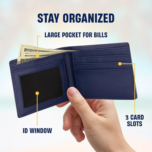 Corona Extra Bifold Wallet, Slim Wallet with Decorative Tin for Men and Women, Multi...