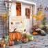 Fall Pumpkin Garden Flags 12x18 Vertical Double Sided, Football and Fall Y'all Yard Flag for Outside Decor, Autumn Thanksgiving Holiday Outdoor Se...