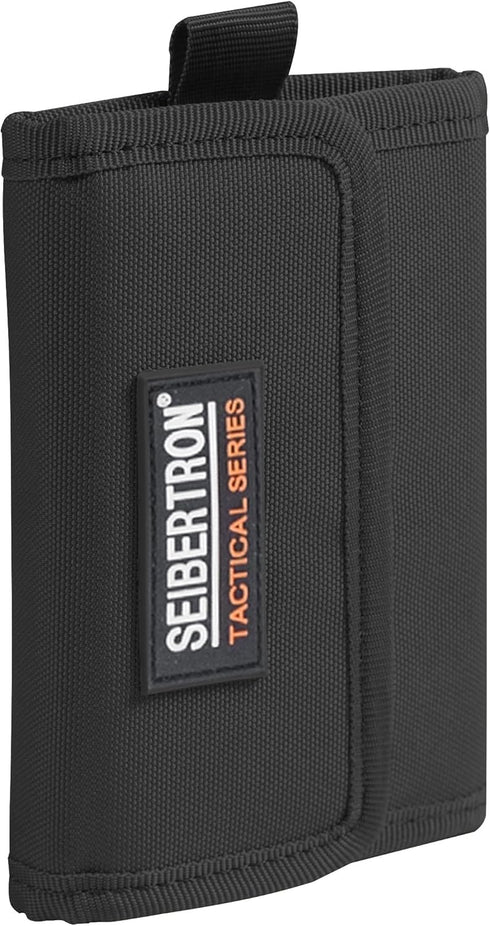 Seibertron Tactical 2.0 RFID Blocking Micro Wallet Gear Cash Purse Black...